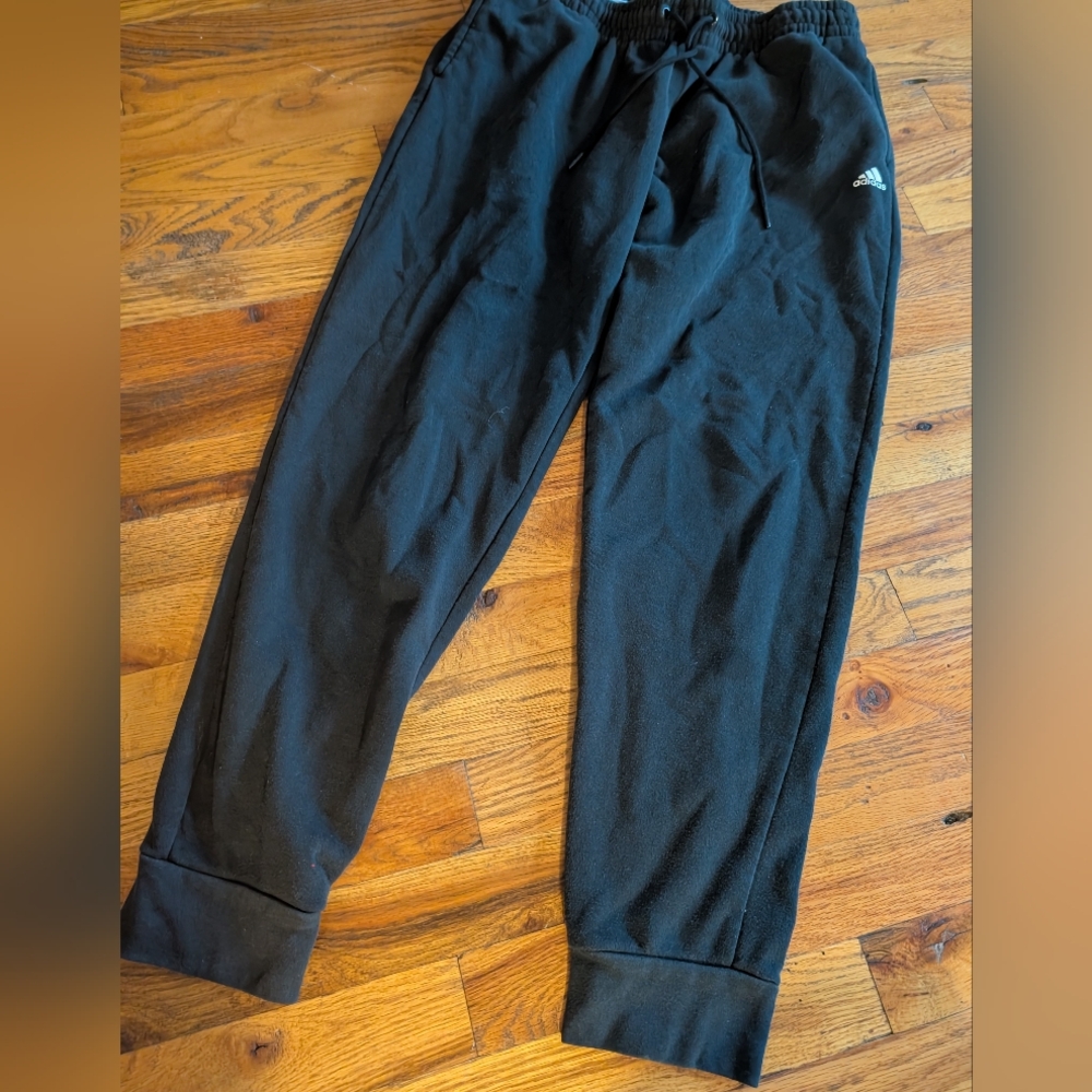 Adidas Black Sweatpants - Picture 2 of 4